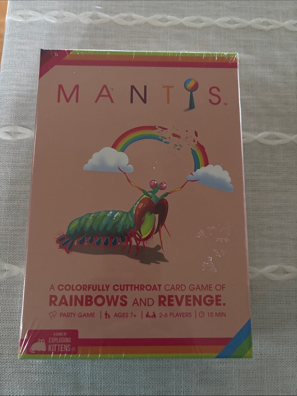 Mantis Card Game – Pink & Green Rainbow Edition